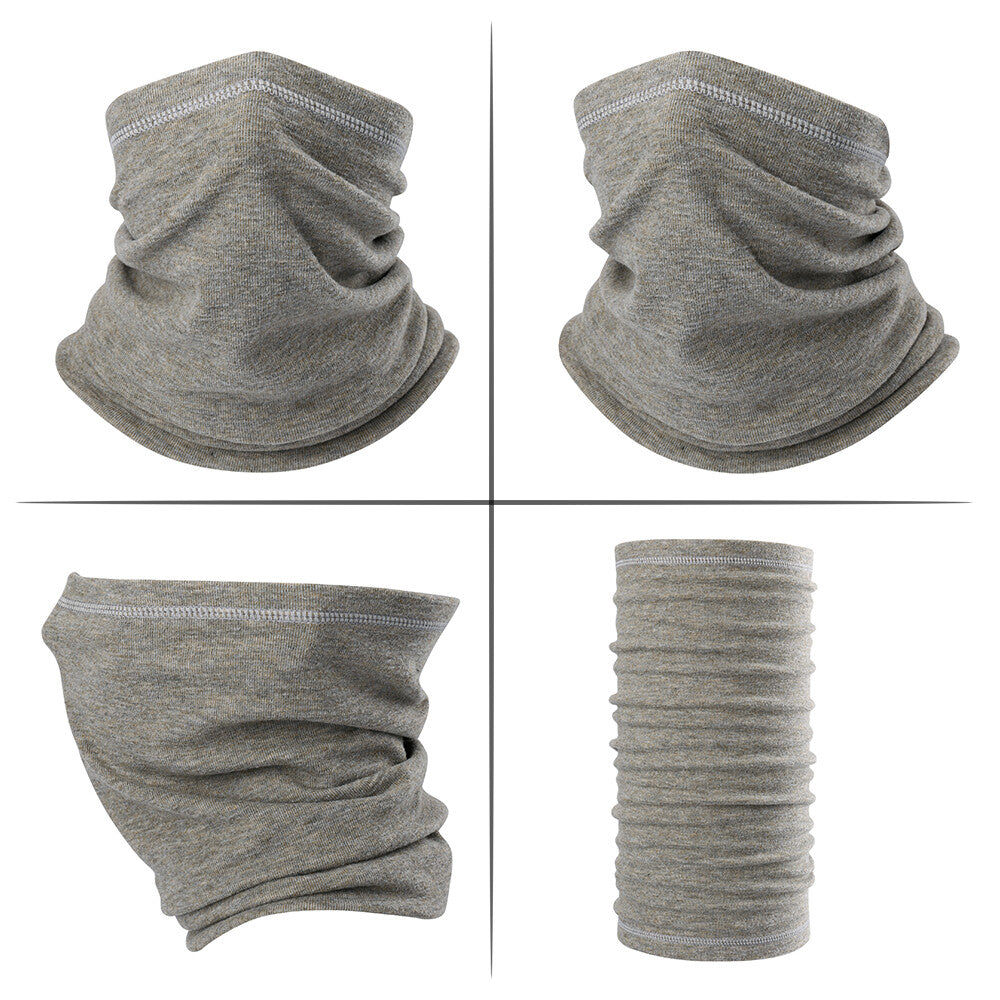 Unisex Fleece Neck Warmer Gaiter for Winter Outdoor Sports and Cycling