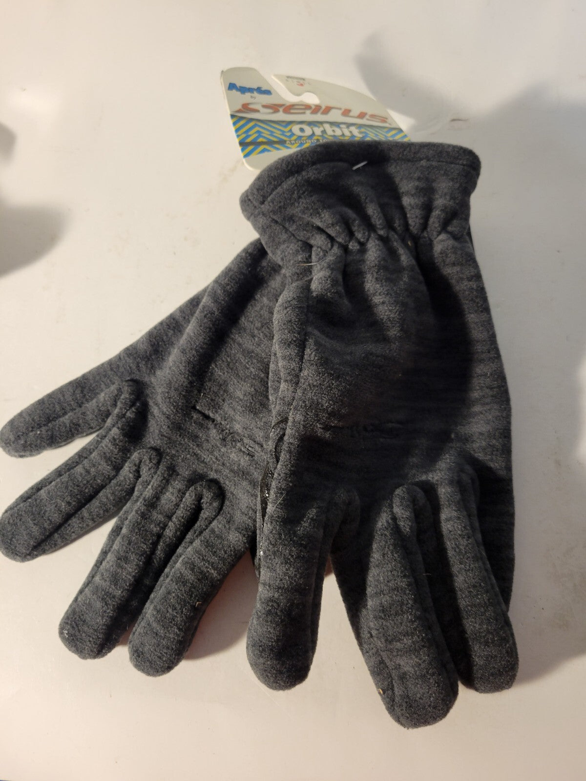 Women's Apres Orbit Micro-Fleece Gloves - Medium Dark Gray NWT