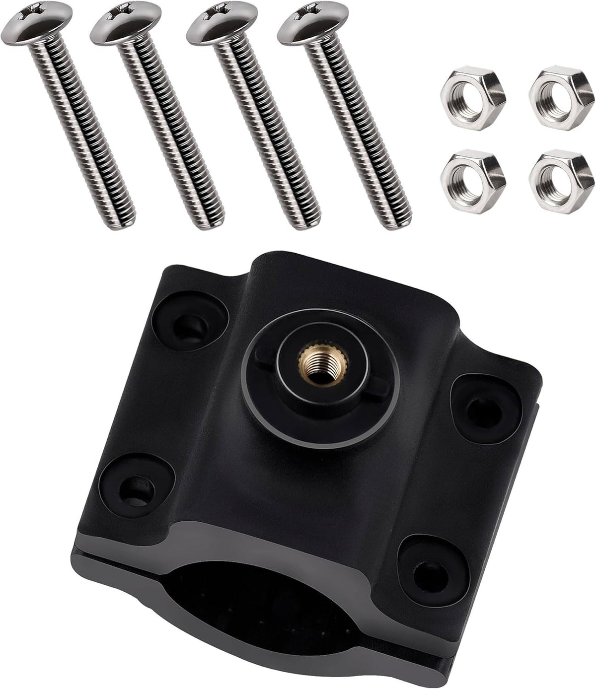 Transducer Mount Clamp for Lowrance Eagle Eye - Adjustable Pole Mount