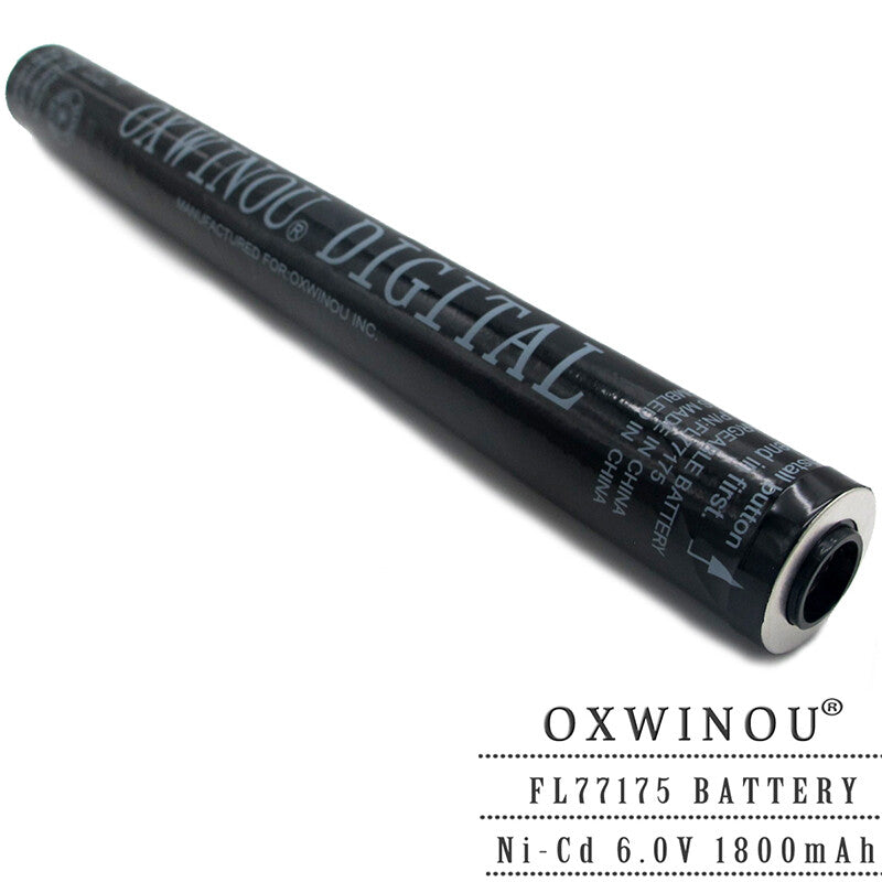 Rechargeable 6V Ni-Cd Battery for Streamlight Flashlights 77175 77375 SL20LP SL20L