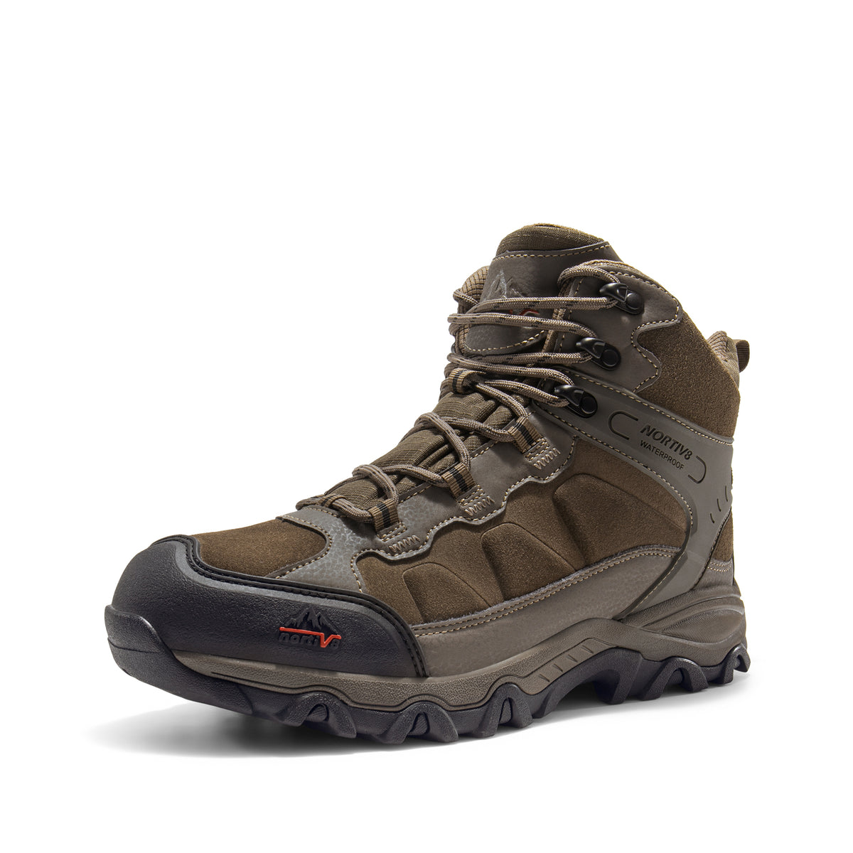 Men's Waterproof Hiking Boots Non-Slip Trekking Mountaineering Shoes