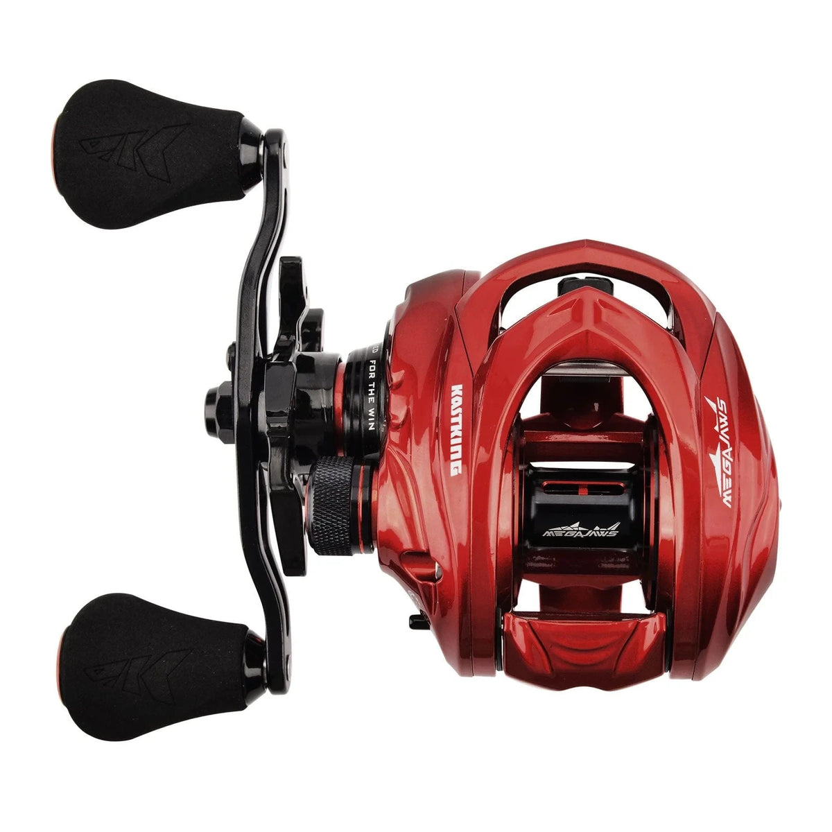 Baitcasting Fishing Reel - Versatile Cast & Pitch Reel with Magnetic Braking