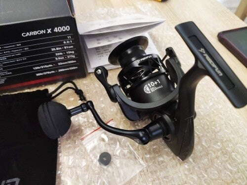 Piscifun Carbon X Spinning Reel - Ultra Light Carbon Body & Rotor, Multiple Gear Ratios