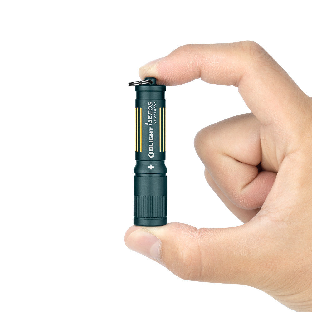 LED Keychain Flashlight Waterproof 90 Lumens for EDC, Blue