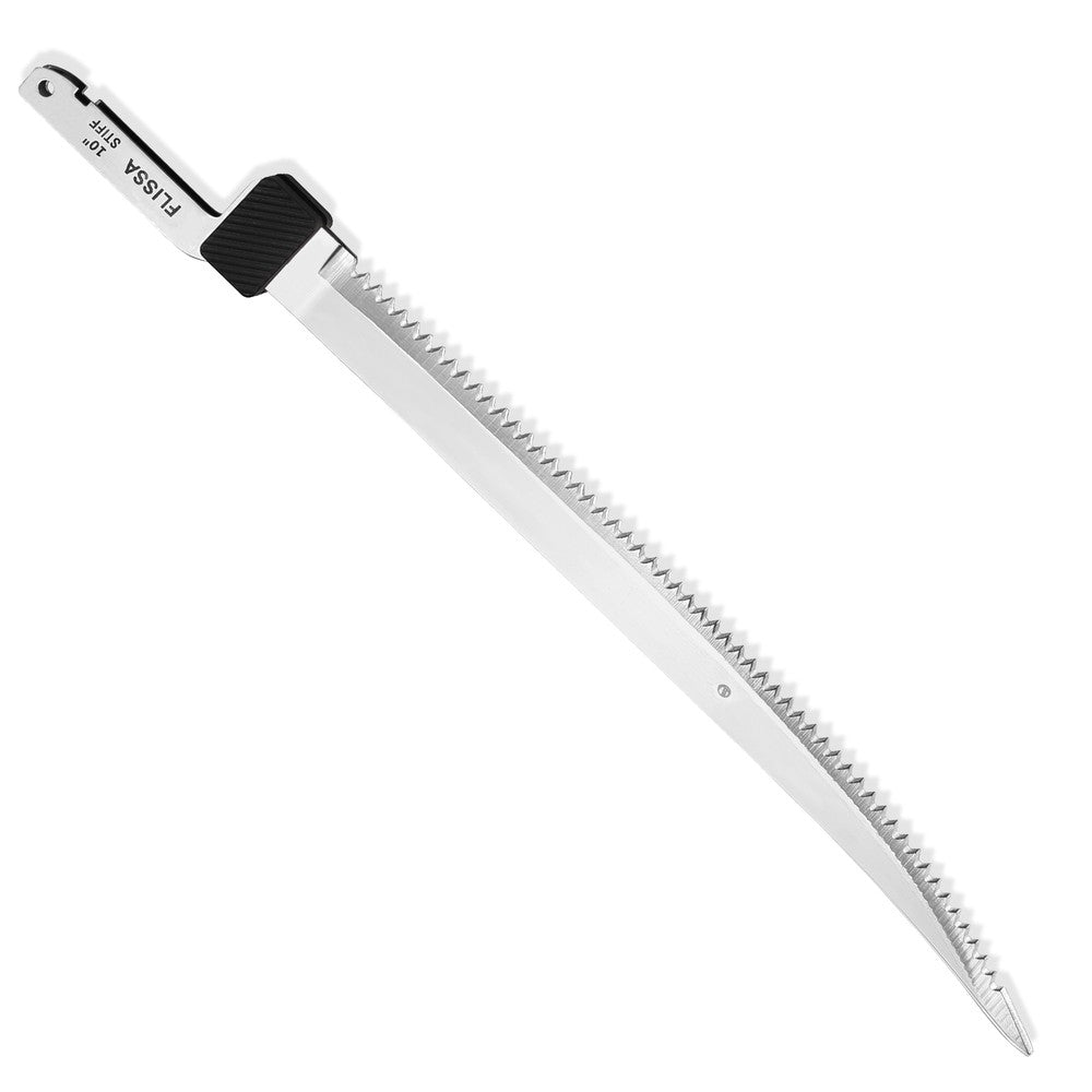 FLISSA 10-Inch Stiff Fillet Knife Replacement Blades for Heavy-Duty Fish Filleting
