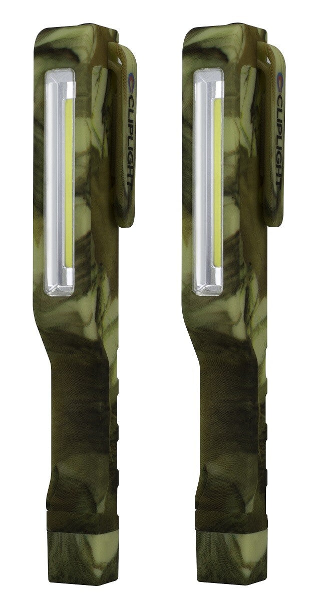 LED Camping Flashlights Set - Super Bright 140 Lumens with Magnetic Clip