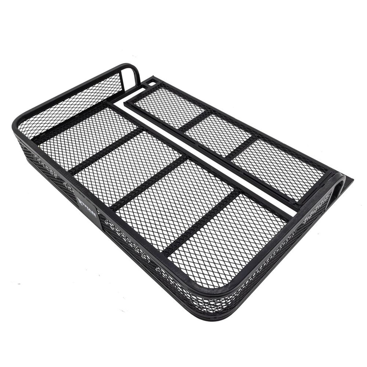 Universal ATV UTV Steel Cargo Basket Rack Black 100 lb Capacity