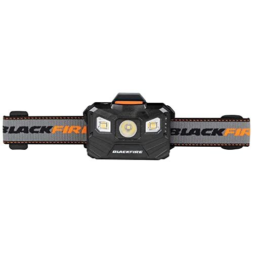 Rechargeable LED Headlamp with Auto-Off and Multiple Modes – Spot & Flood Light