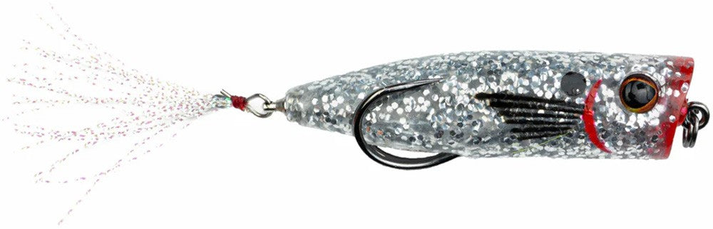 Fishing Topwater Popper Lure - 3/8 oz Snag Proof Zoo Pop Variety Pack