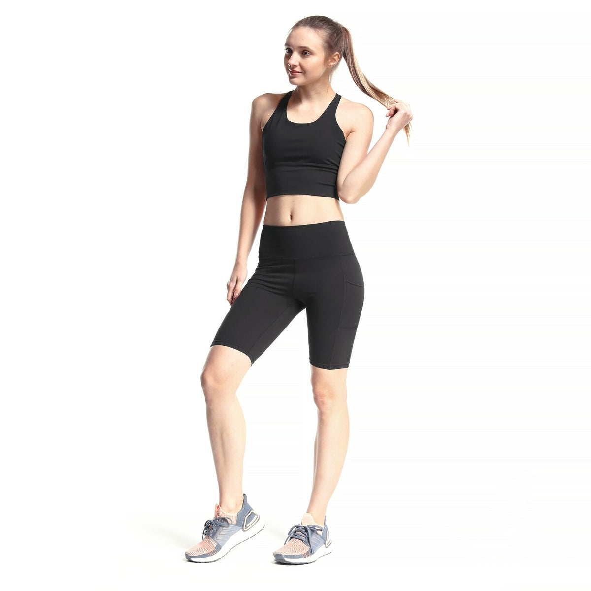 Women's Athletic Shorts for Gym Yoga Running & Workout
