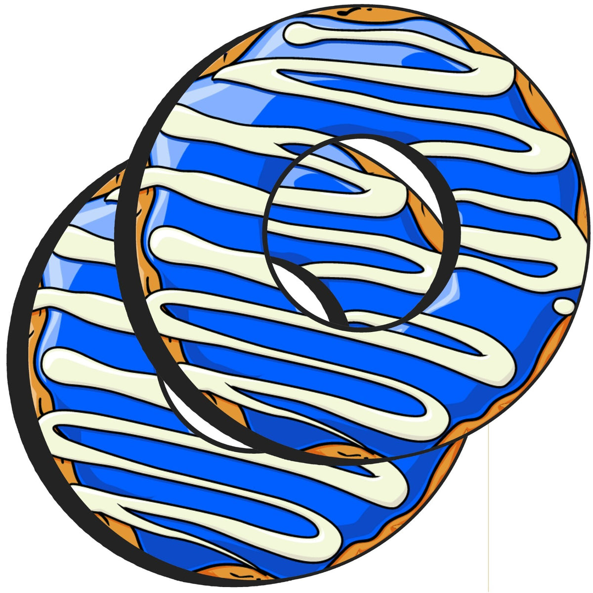 Premium BMX Bike Handlebar Grip Donuts - Multiple Designs & Sizes