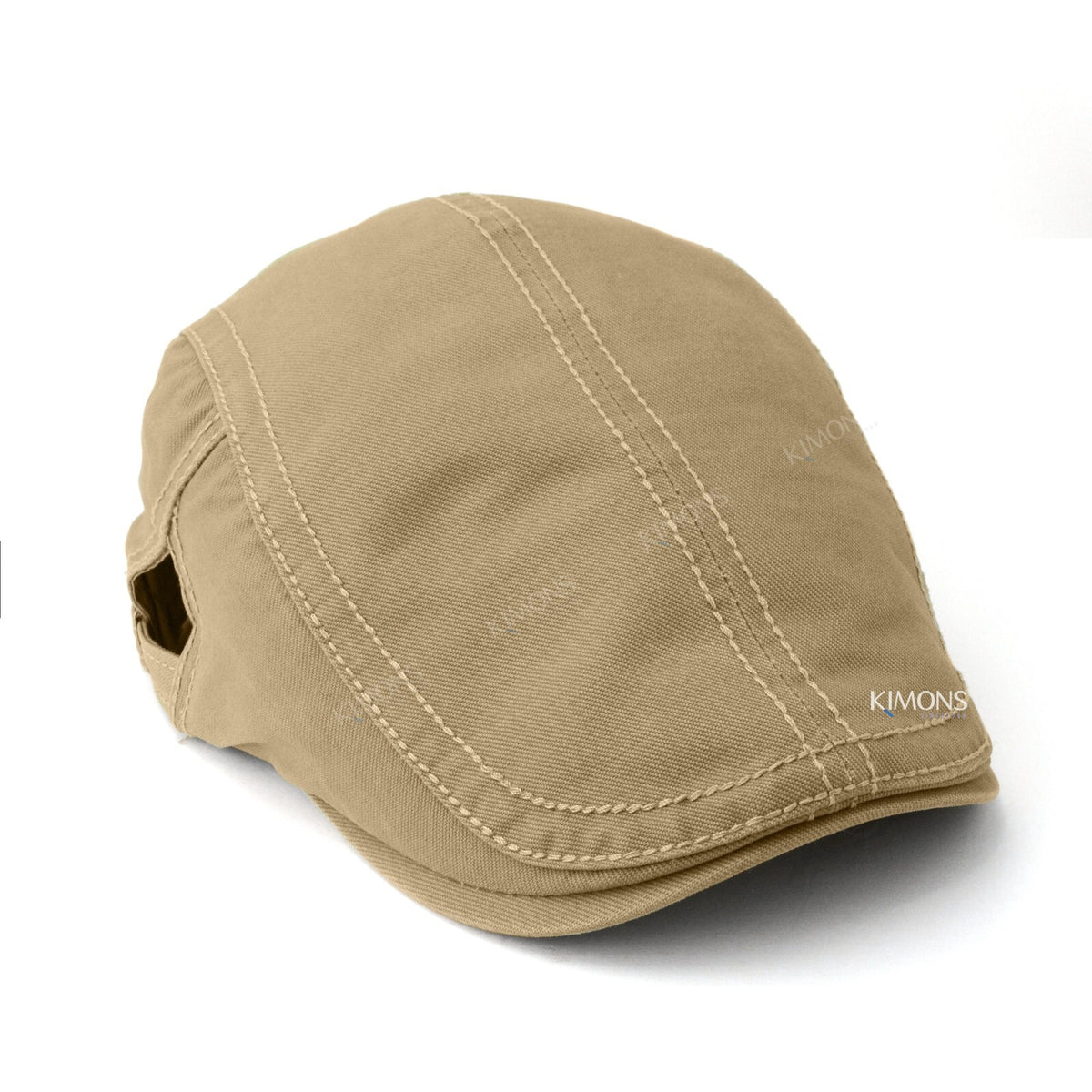 Cotton Ivy Cap Mens Newsboy Flat Hat Summer Sun Golf Driving Style