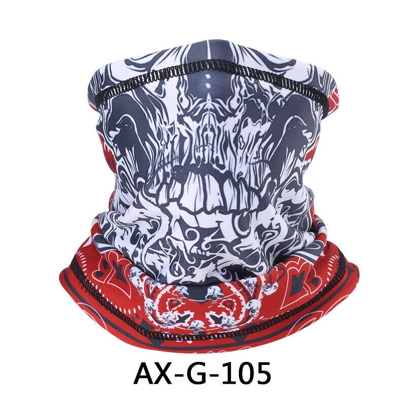 Winter Windproof Fleece Neck Gaiter Face Mask Scarf for Cold Weather