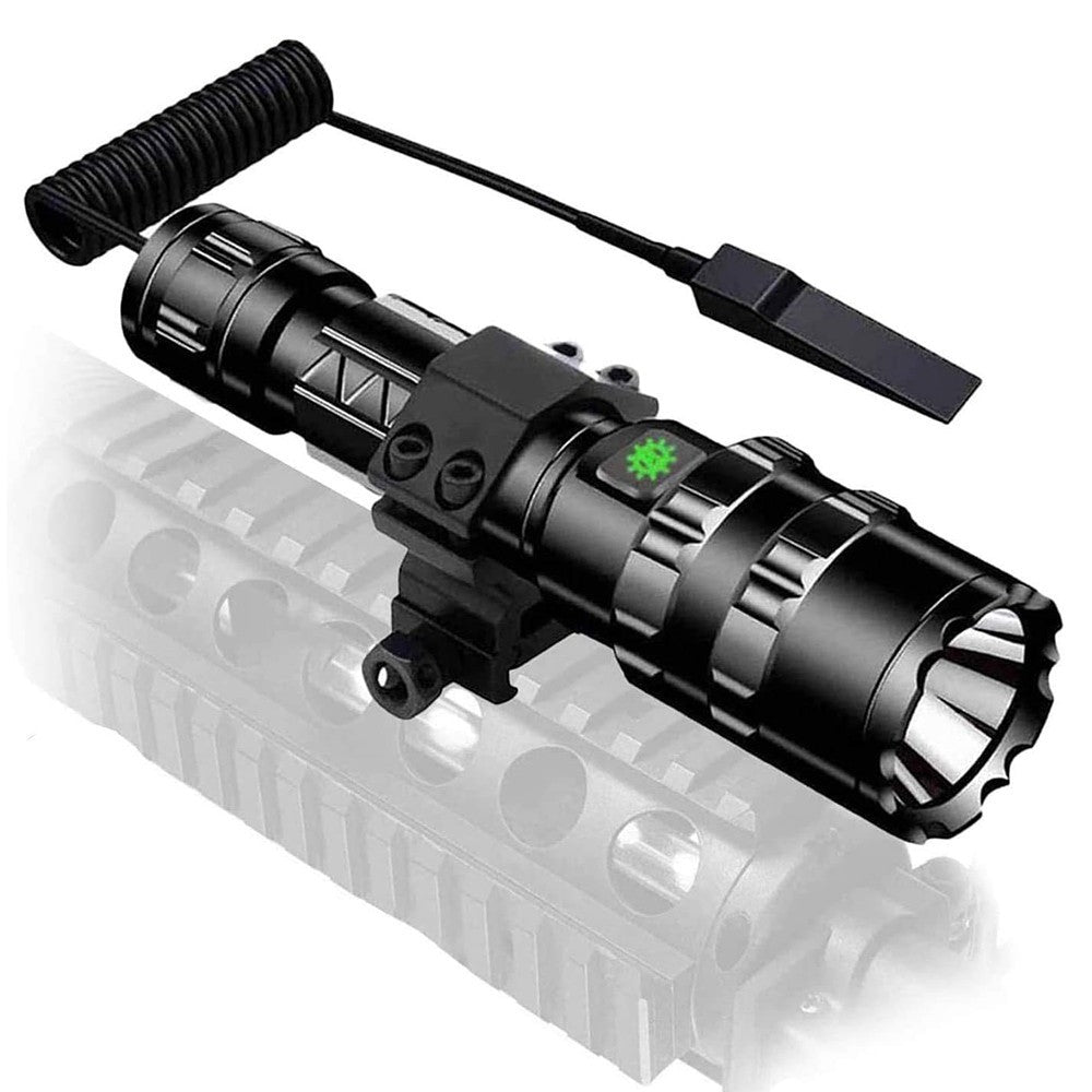 Rechargeable Tactical Flashlight 6000 Lumens Waterproof LED Zoomable Torch