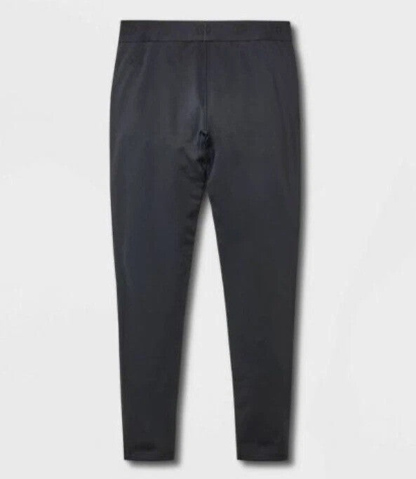Men's Heavyweight Thermal Pants - All in Motion Black, Size Large 36-38, Stretchy Winter Base Layer