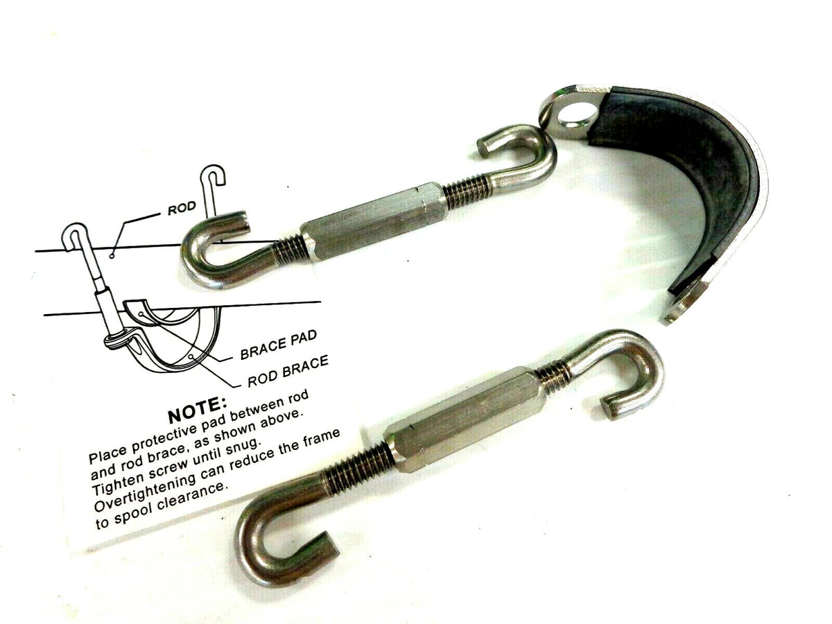 Fishing Rod Reel Brace Kit for Penn 115 115L 115L2 80VSW - Replacement Part