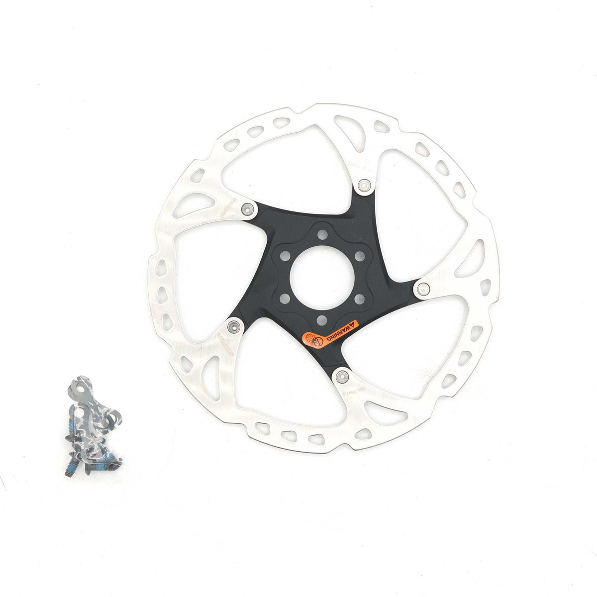 180mm MTB Disc Brake Rotor 6-Bolt Steel Two-Piece Brake Disc for Mountain Bikes