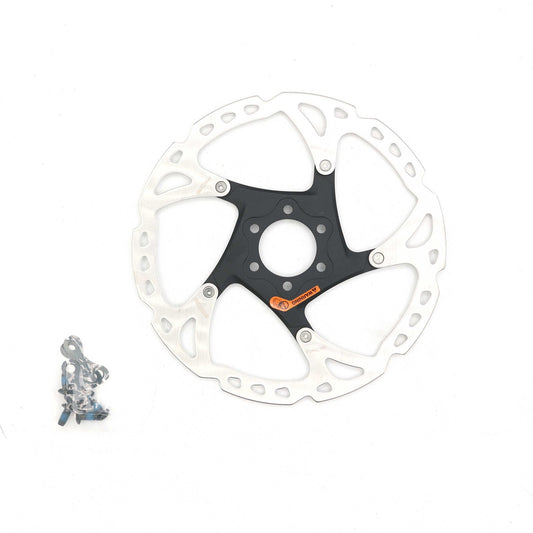 180mm MTB Disc Brake Rotor 6-Bolt Steel Two-Piece Brake Disc for Mountain Bikes