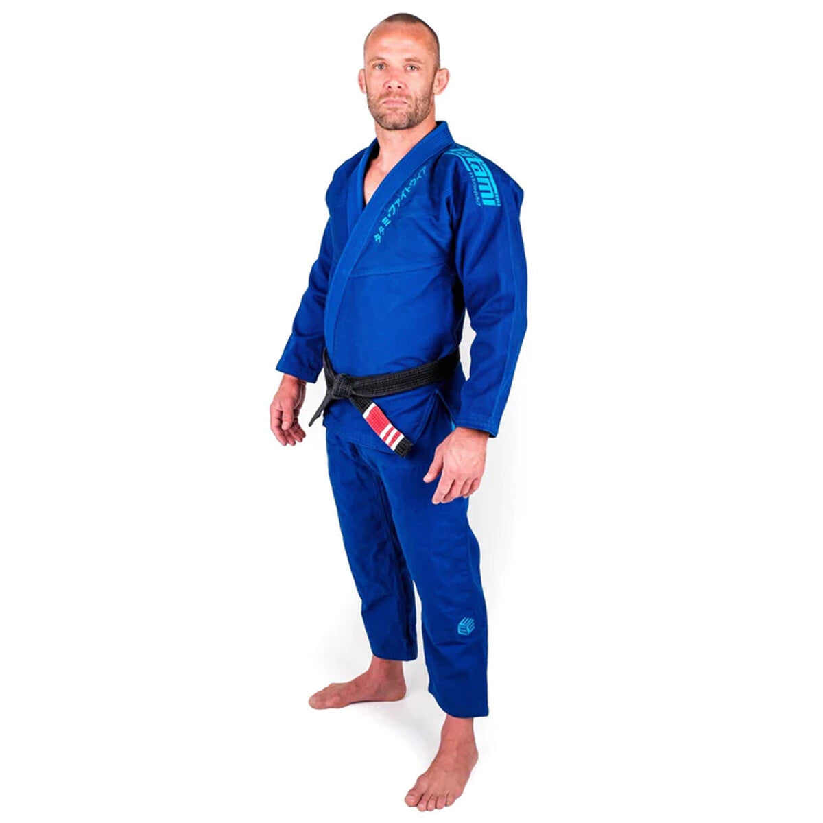 Tatami Fightwear Estilo Black Label BJJ Gi with Blue Jacket - Multiple Sizes