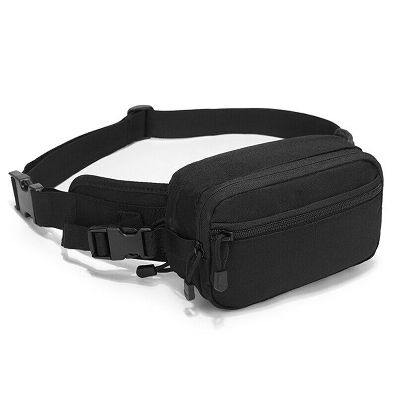 Tactical Concealed Carry Waist Bag with Gun Holster and Storage Pockets