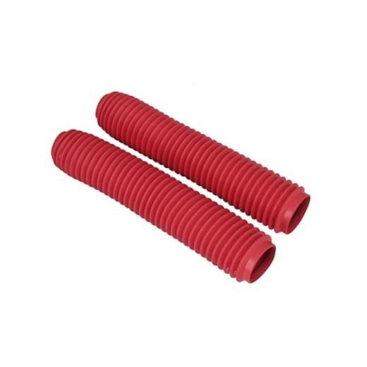 Universal Front Fork Cover for Motocross Dirt Bikes 155-360mm Red