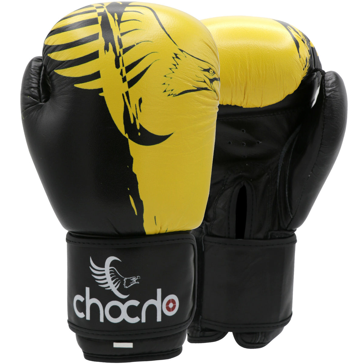 Boxing MMA Kickboxing Training Gloves - Genuine Leather Support & Comfort