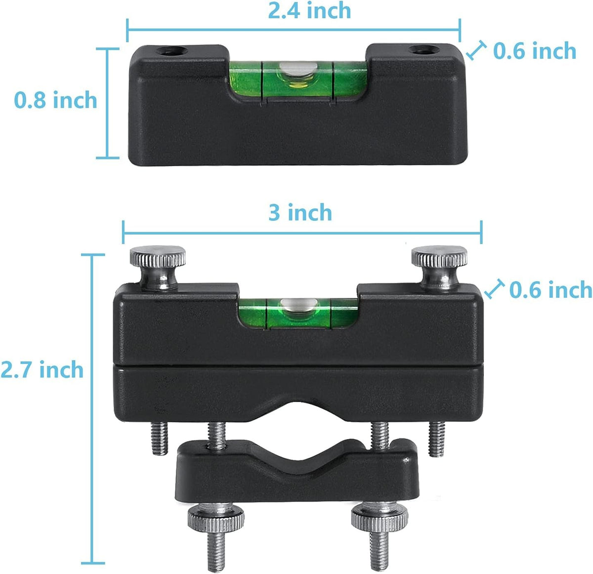 Precision Bubble Level Scope Mounting Kit for Rifle Alignment
