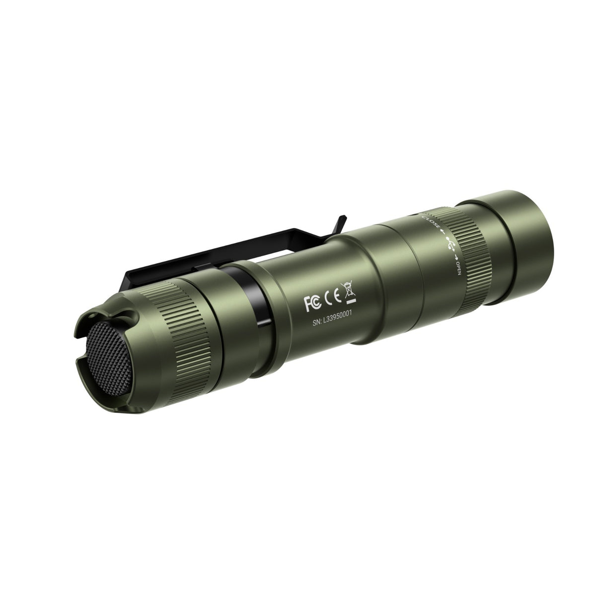 High Lumens Rechargeable LED Flashlight 3000 Lumens Water-Resistant Torch