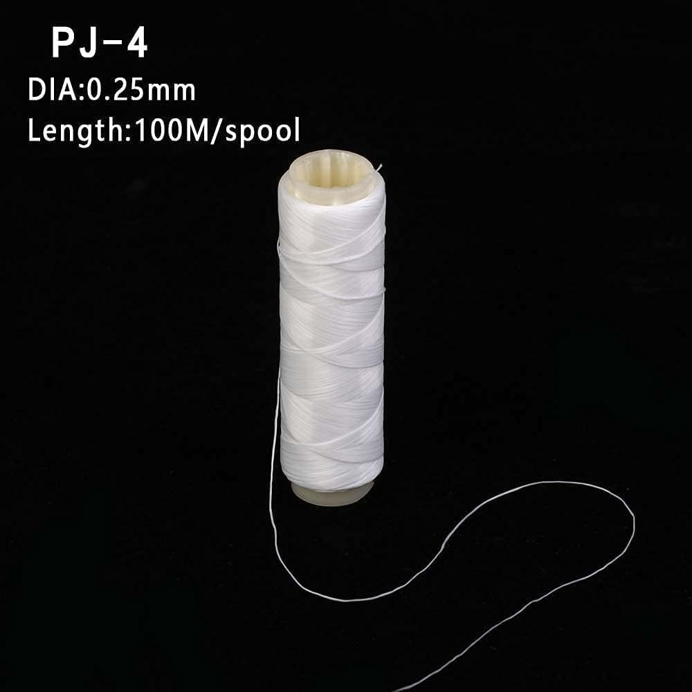 Elastic Clear Fishing Line Nylon Thread for Bait Rigging and Casting
