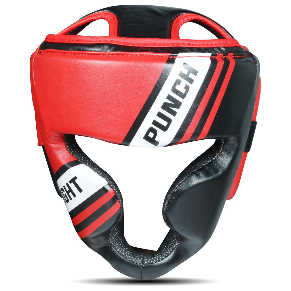 MMA Boxing Gloves Head Guard Shin Guards Training Equipment Red