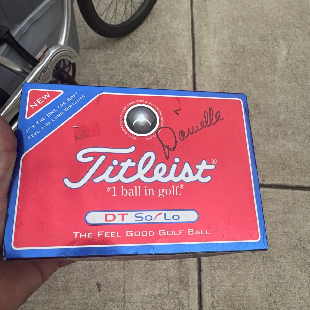 Titleist DT SoLo Golf Balls 12 Pack New Old Stock - Gatorade Logo