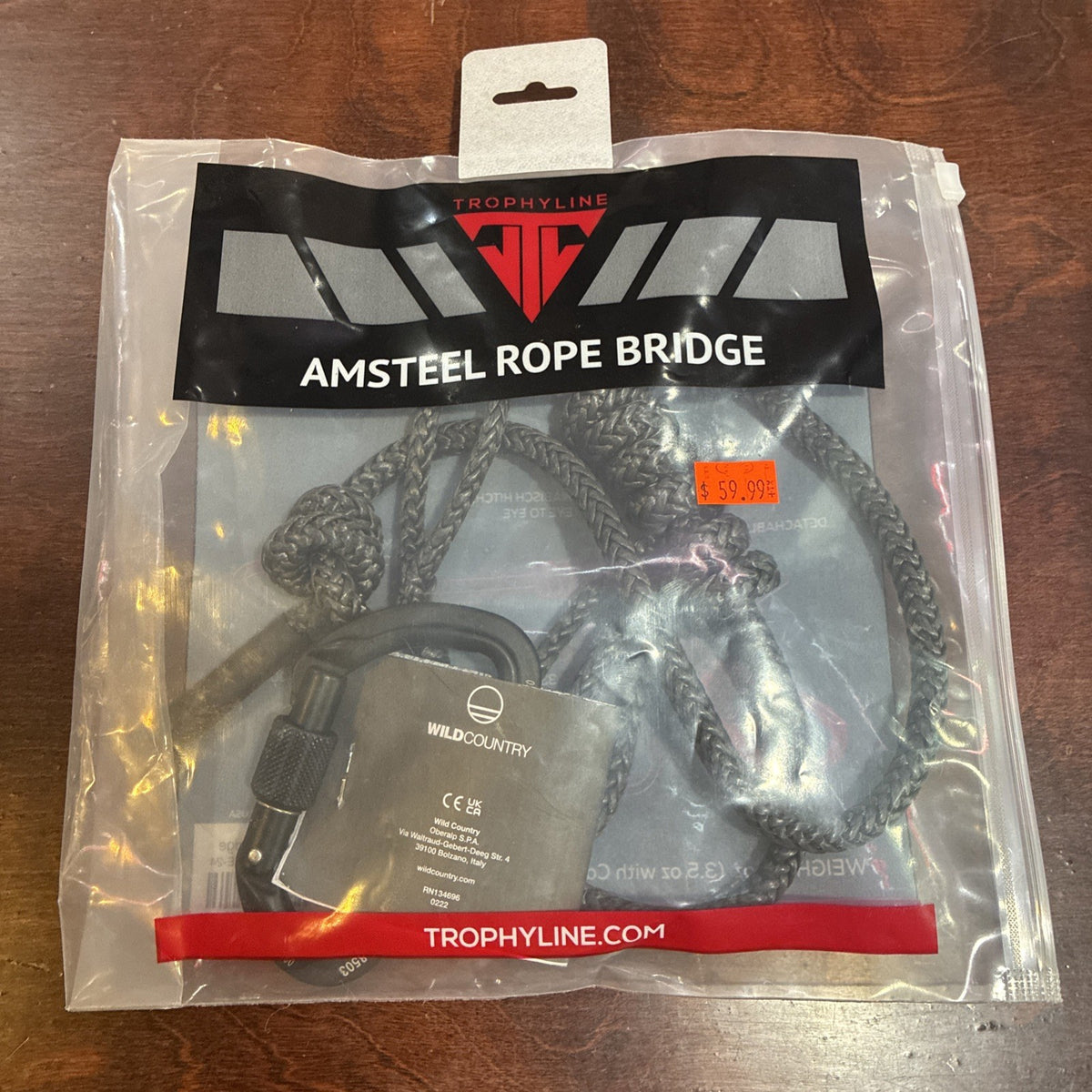 Trophyline Amsteel Rope Bridge - Outdoor Rope for Climbing & Structures
