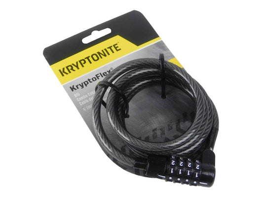 4-Digit Combination Bike Lock with Steel Cable - 5 Feet x 8mm