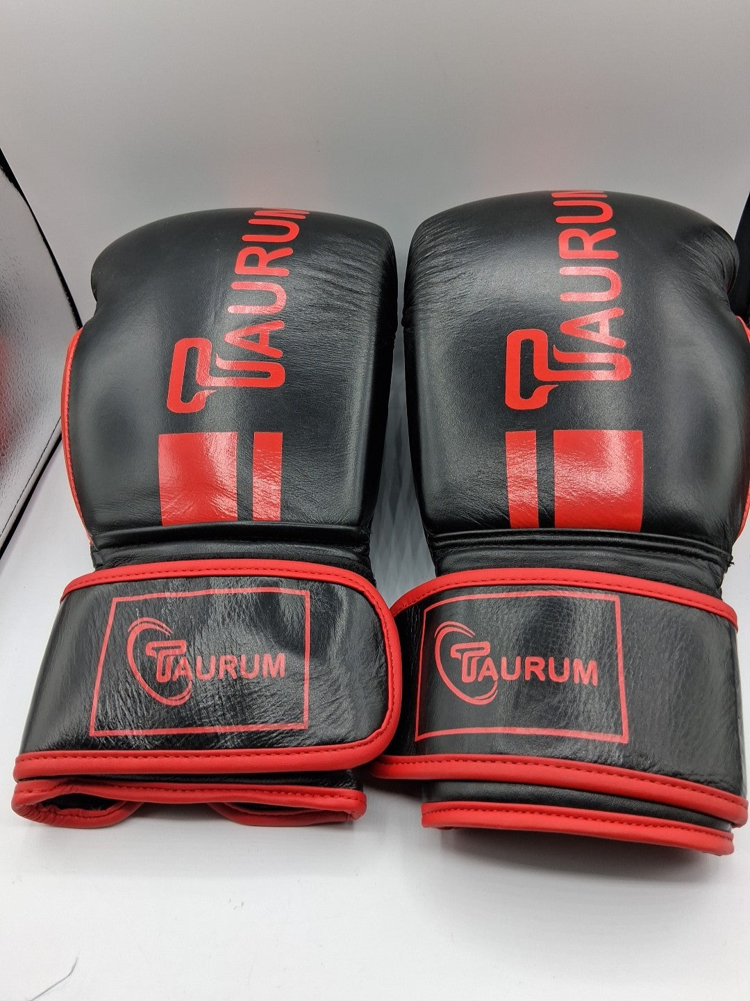 16oz Boxing MMA Gloves Red Black Heavy Bag Training Punch Gloves