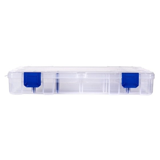 Outdoor Storage Box with Anti-Corrosion Technology, 24 Compartments, Portable Tackle Organizer