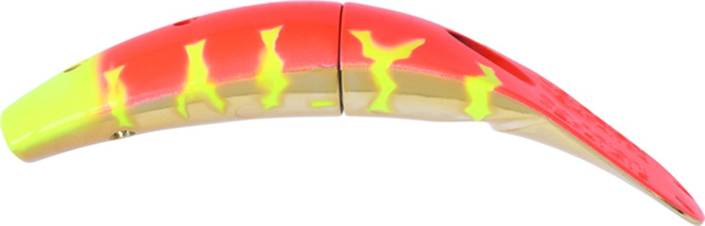 Fishing Lure 3 Inch Spinning Trolling Plug with Scent Dispersal