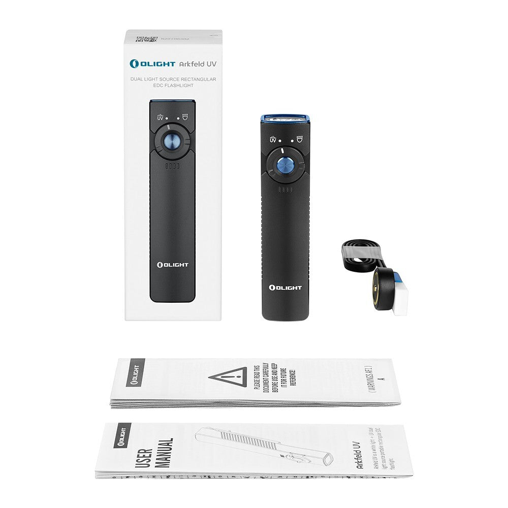 LED Flashlight 1000 Lumens with UV & Multiple Brightness Levels