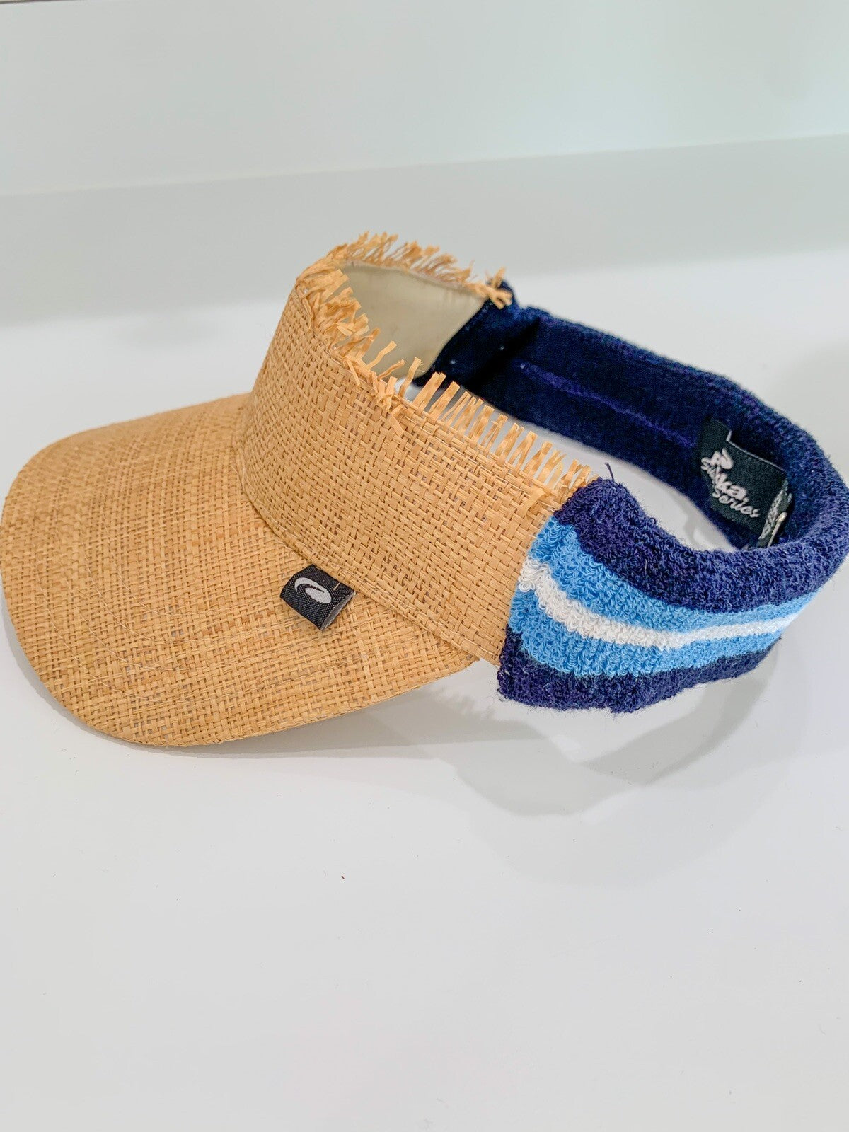 Sun Visor Hat Straw Cap Golf Bicycling Headwear - One Size