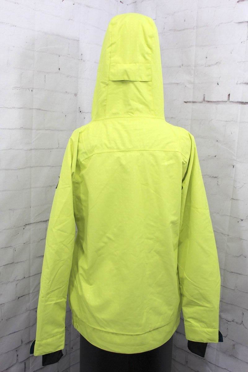 Women's Snowboard Shell Jacket - Waterproof & Breathable Ski Coat, Lemon Drop Yellow