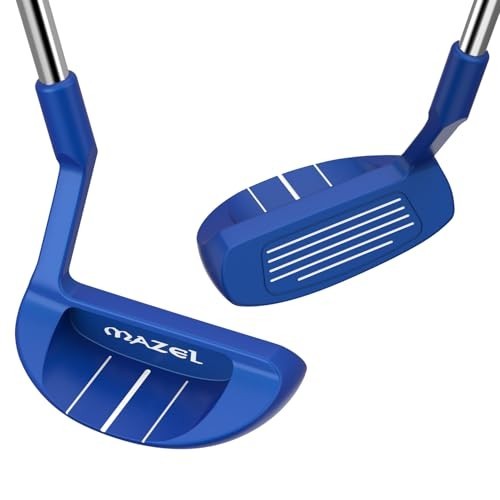 Golf Chipper 37° Right Hand Stainless Steel Wide Sole Blue - Short Game Club