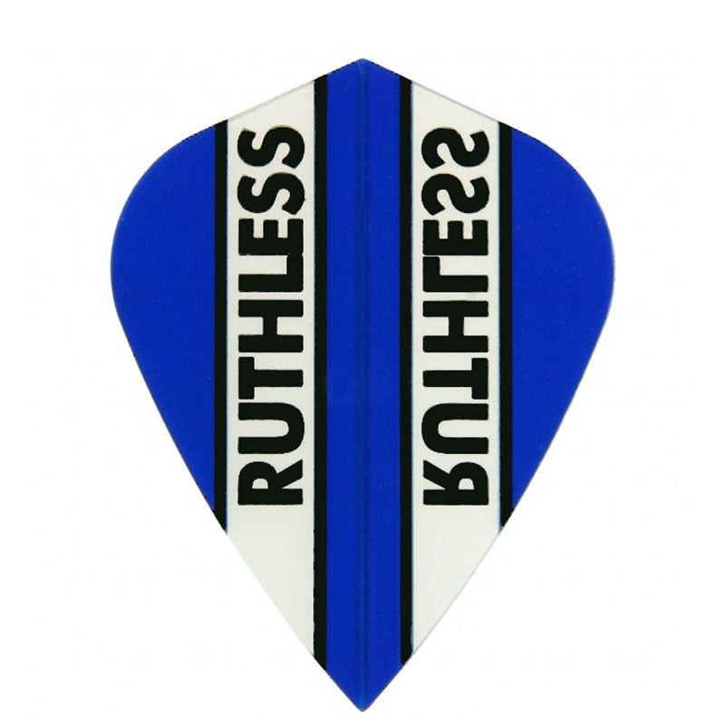 Ruthless Kite Dart Flights 100 Micron Ex-Tough, 15 Flights (5 Sets)