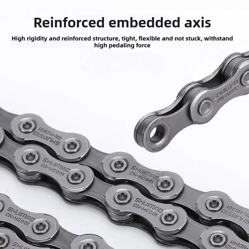 11-Speed Bicycle Chain 116 Links for MTB Road E-Bike - Hyperglide SIL-TEC