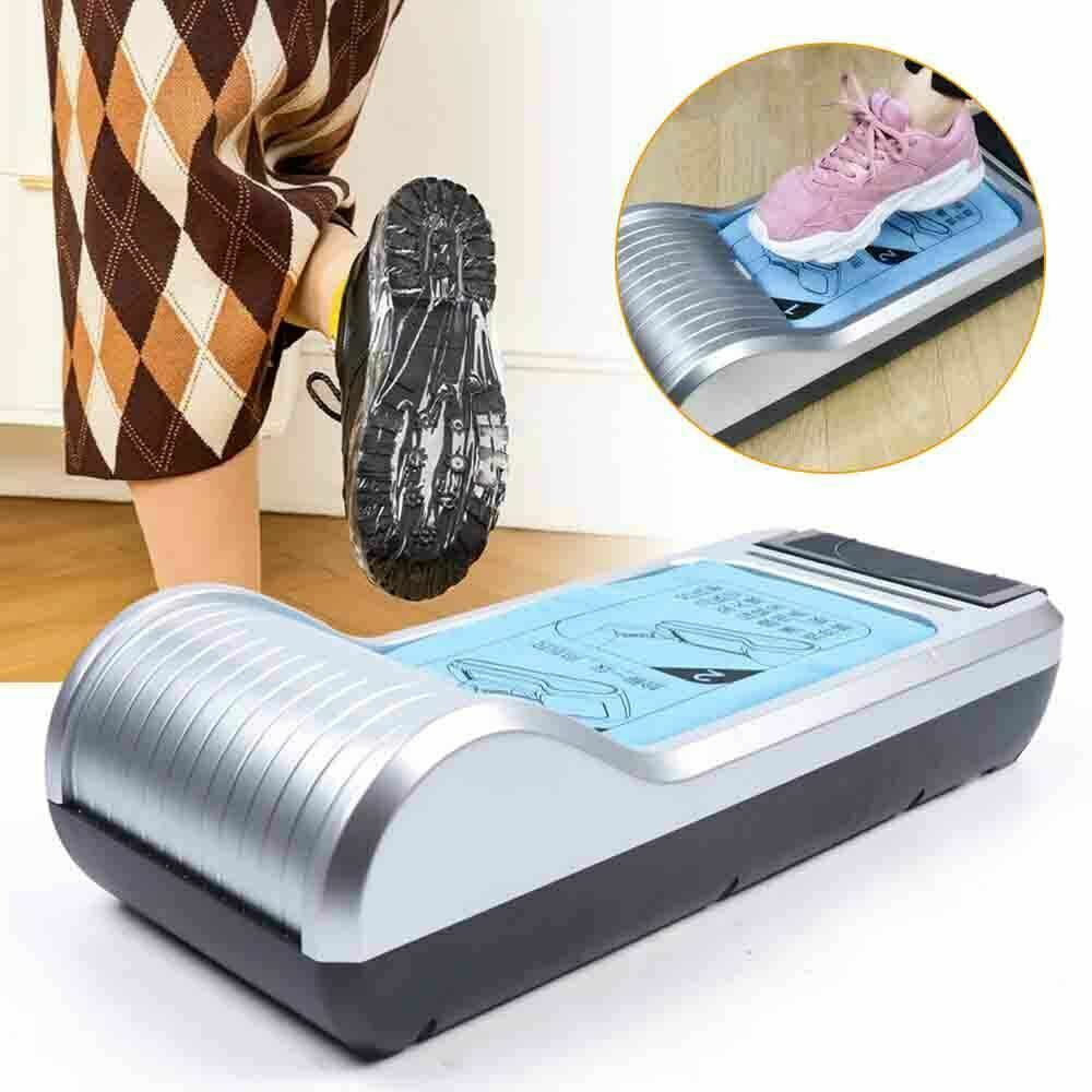 Automatic Shoe Cover Dispenser Machine with 300 Disposable Films - Household