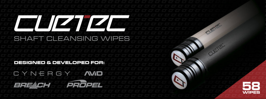 Shaft Cleaning Wipes Box of 58 for Carbon & AVID Shafts - Safe Isopropyl Alcohol Wipes