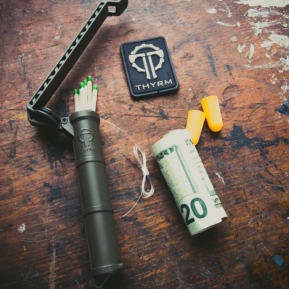 Waterproof Battery Storage Case for Camping and Survival Gear