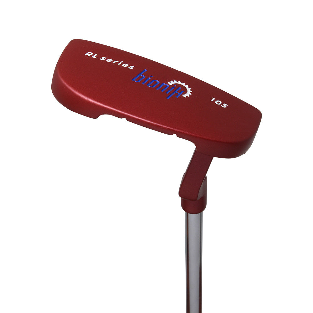 Red Golf Putter for Ladies 31-Inch Semi Mallet Style Tour-Weighted
