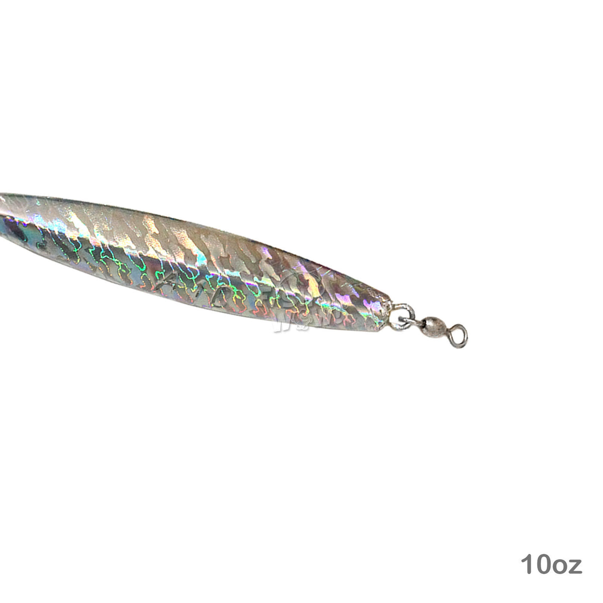 10pcs 10oz Fishing Diamond Jig with Treble Hook - Saltwater Lure