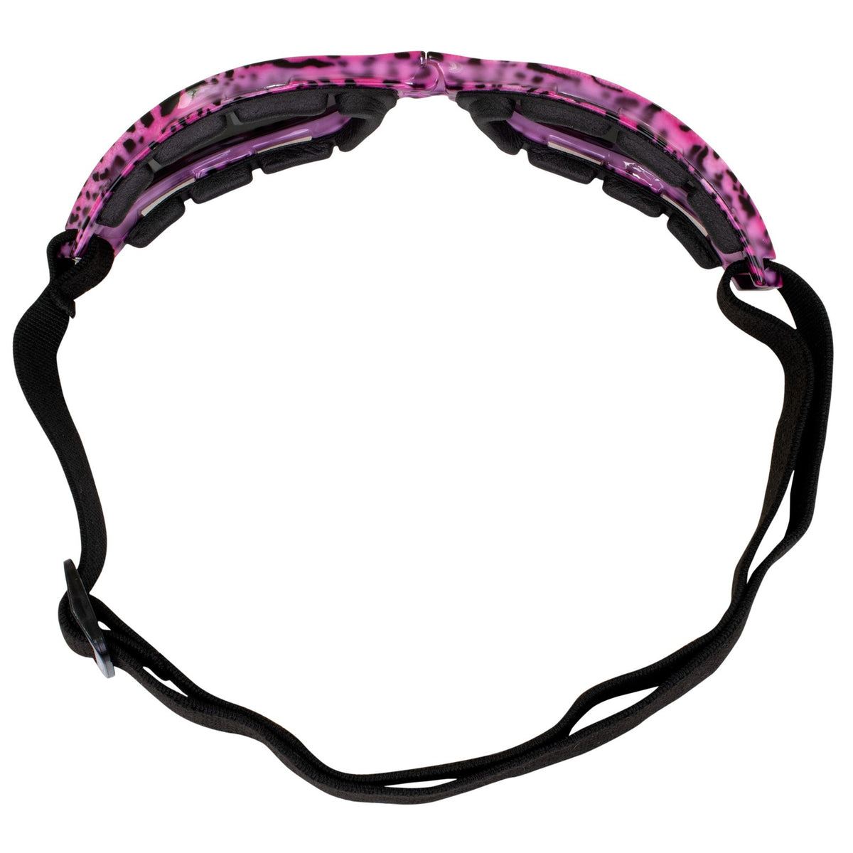 Ski Goggles with Smoke Tint Lens & Animal Pattern Frame - UV400 Protection