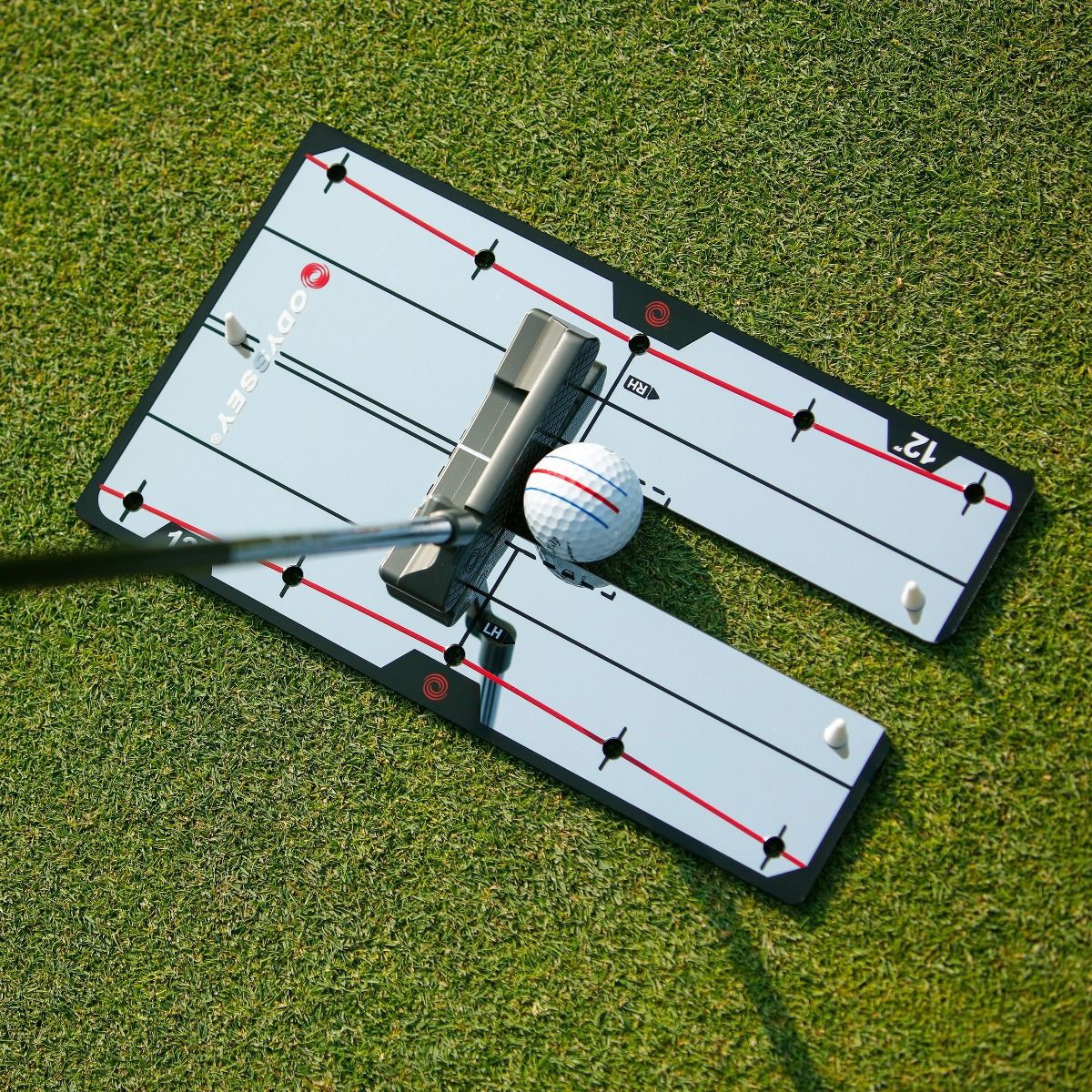 12-Inch Golf Putting Mirror Training Aid for Improving Accuracy