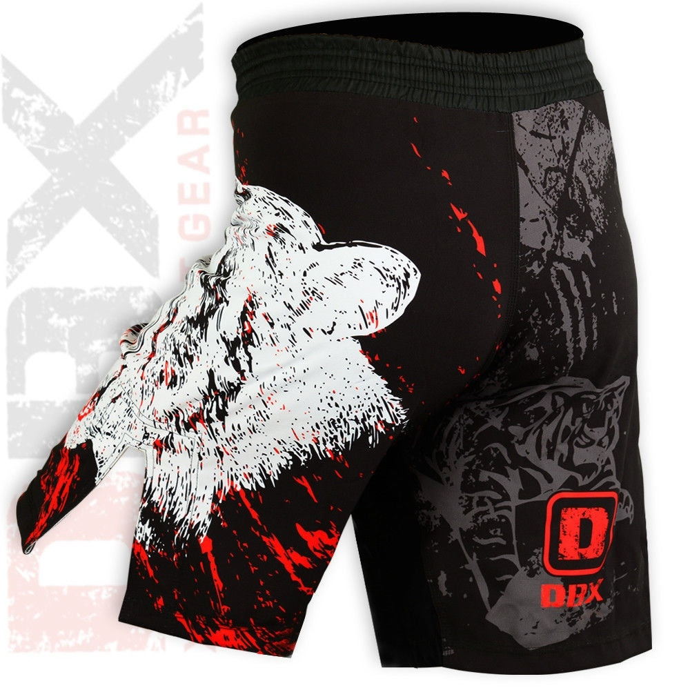 MMA Muay Thai Kick Boxing Shorts Grappling Cage Fight Training Gear